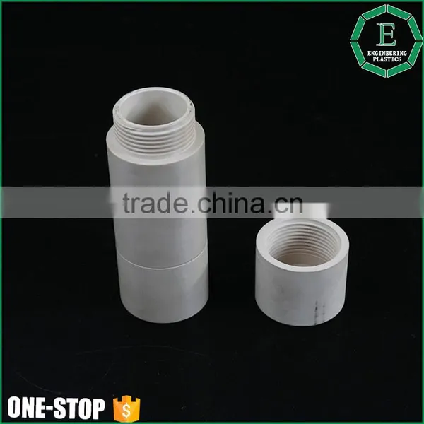 Advanced Engineering Plastic Supplier OEM Cnc Machining Plastic PEEK-HPV Peek Tube Sleeve photo-3