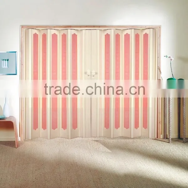 PVC Sliding Door for Interior Decoration of PVC Folding Door photo-3