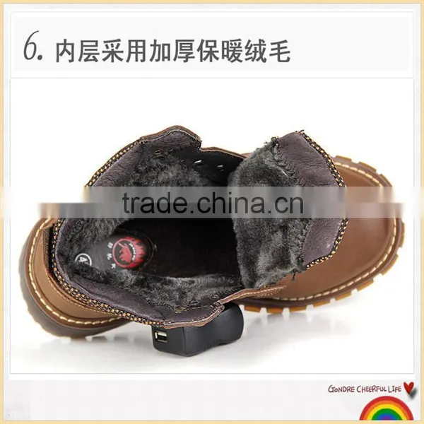 Outdoor Waterproof/heat Preservation Electric Heated Shoes photo-6