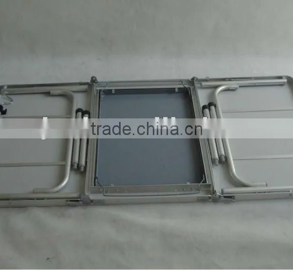 Korea Brushed Silver Handy Garden Folding Picnic Table photo-3