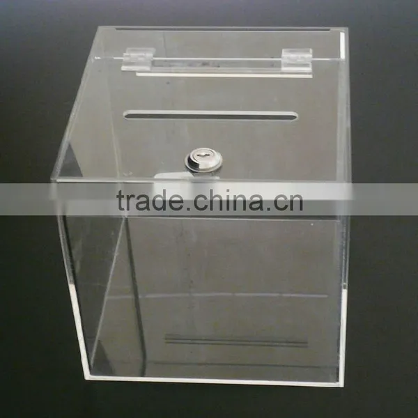 2015 Acrylic Storage Box With Lock