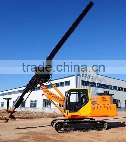China Famous HUIGOR Brand Best Sale Auger Drill/ Hydraulic Static Pile Driver