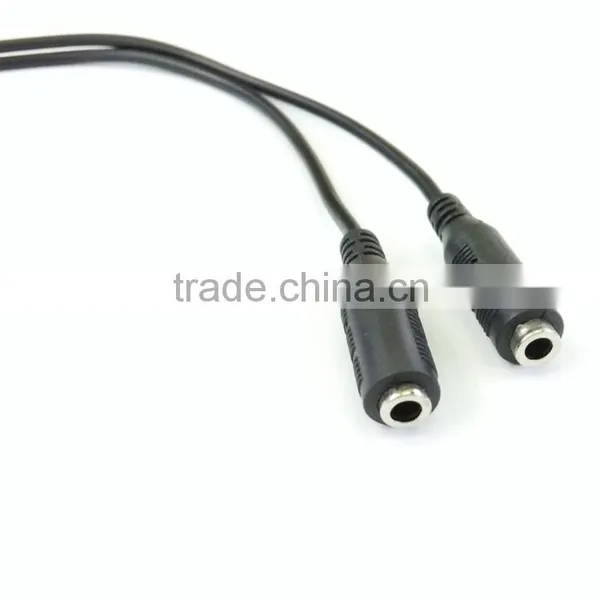 Factory Price Audio 1 Male to 2 Female RCA Spliter for Mobilephone/computer/game Player photo-3
