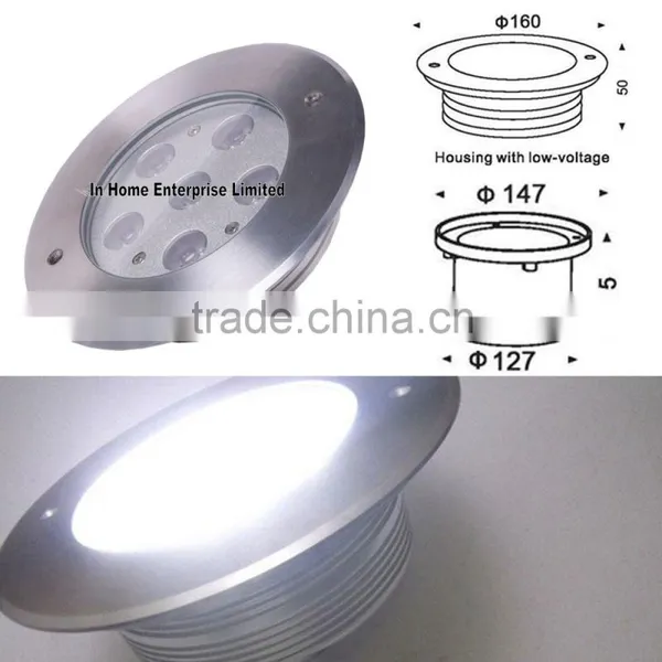 6W IP67 Led Underground Light Lens Optional Led Landscape Lighting photo-2