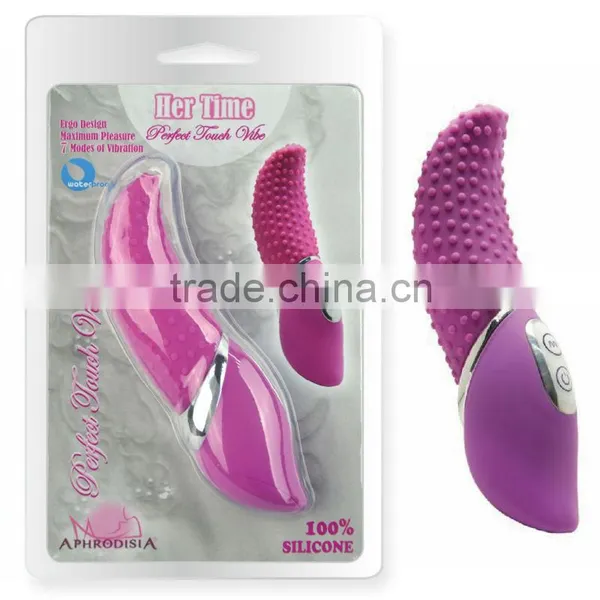 Sex Toy Excellent Tounge Dildo Vibrator photo-2