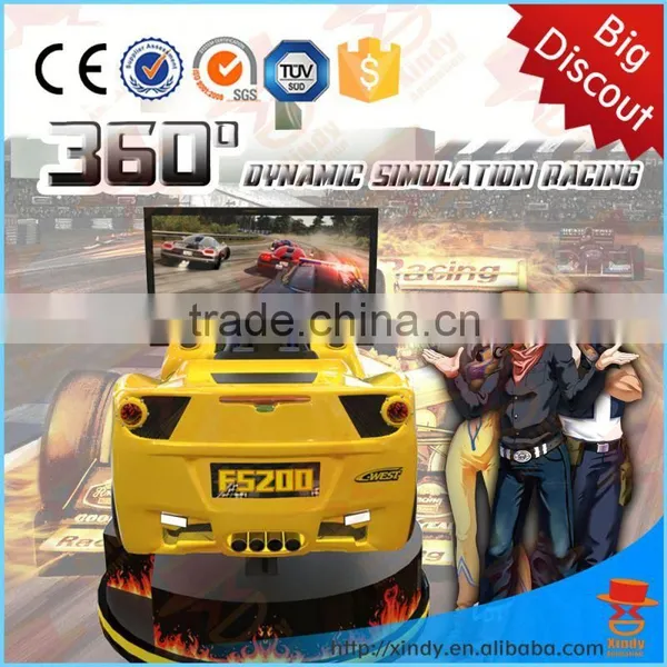 Modern Racing Game Machine Motor F1 Car Driving Simulator photo-6