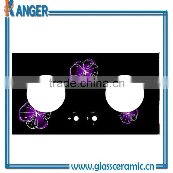 Colored Glass Plates Glass Top Stove Cover photo-3