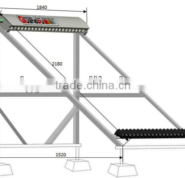 Solar Heating System ,evacuated Tube Heat Pipe Solar Collector