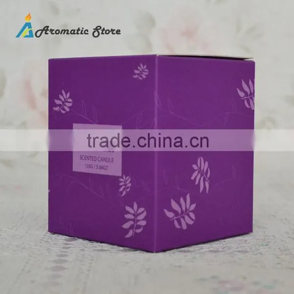 150g Aromatic Soybean Candle In Glass Jar photo-4