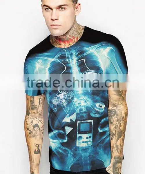 Fancy Oversized Gym T-shirt Wholesale Men 3d T-shirt photo-2