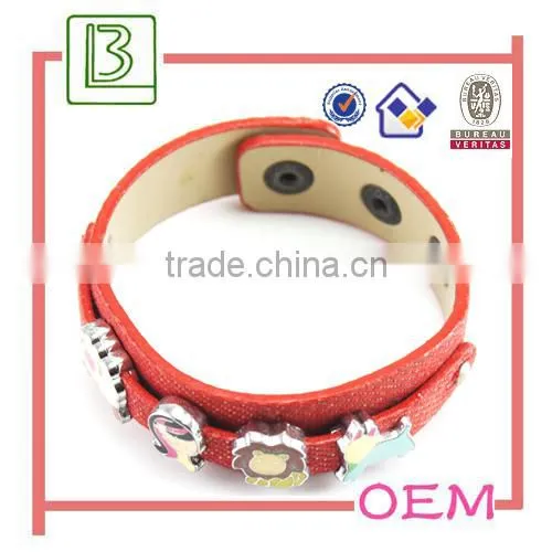 Fashion Girls Love Leather Wrist Bracelet photo-5