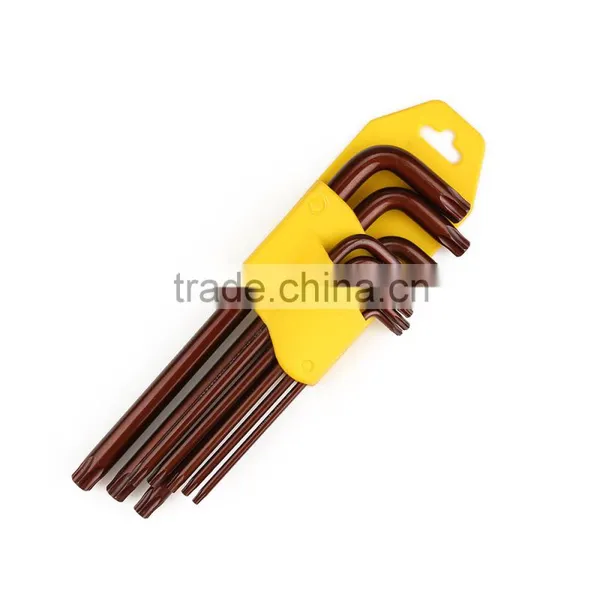 9Pieces Different Types T Handle Allen Wrench Set With Ballpoint Head And Star Head photo-5