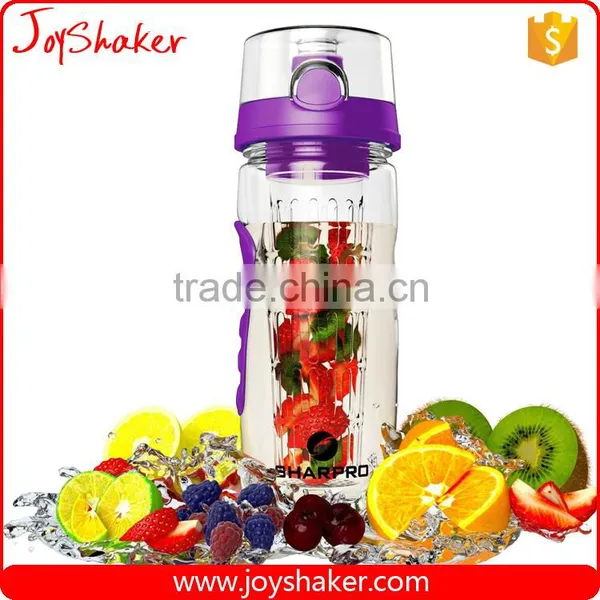 900ML Leakproof Tritan Custom Fruit Infusion Bottle With Logo photo-5