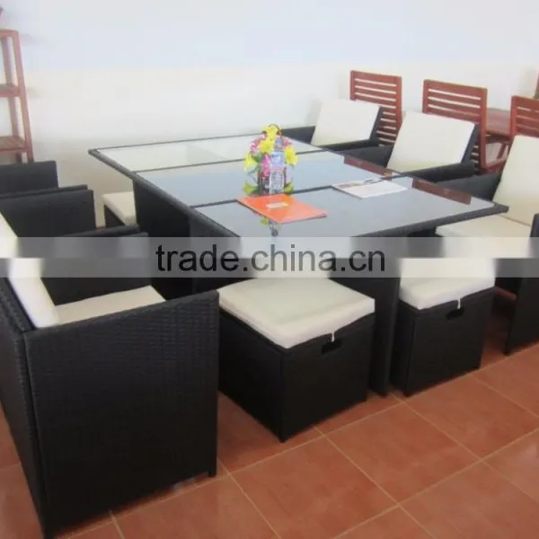 PE Rattan Wicker Outdoor / Garden Furniture - Cube Set photo-5