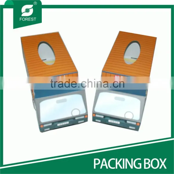 SPECIAL DESIGN TRUCK SHAPE PAPER BOXES FOR PACKAGING TISSUE photo-4