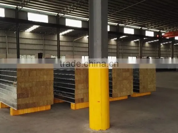 Fireproof Rock Wool Sanddwich Panel photo-2