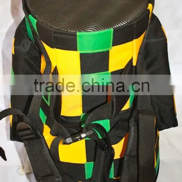 African Djembe Bags Deluxe Jamaican Patchwork Model photo-6