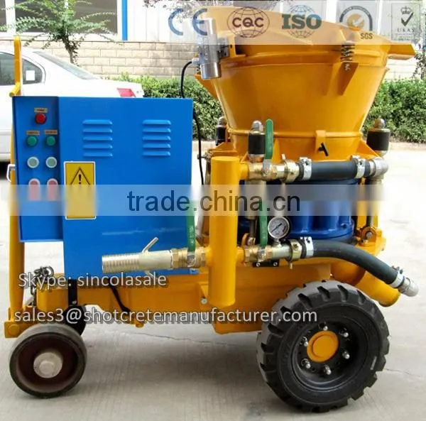 High Quality Concrete Shotcrete Machine, Gunite Machine for Spraying Concrete or Mortar.