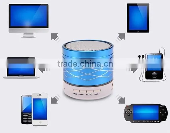 2015 New Round Portable Music Mini Wireless Bluetooth Speaker With FM Radio MP3 Player SV019702 photo-5