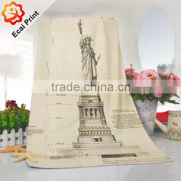 Digital Printing Customize High Quality Good Color Fastness Bathtowel