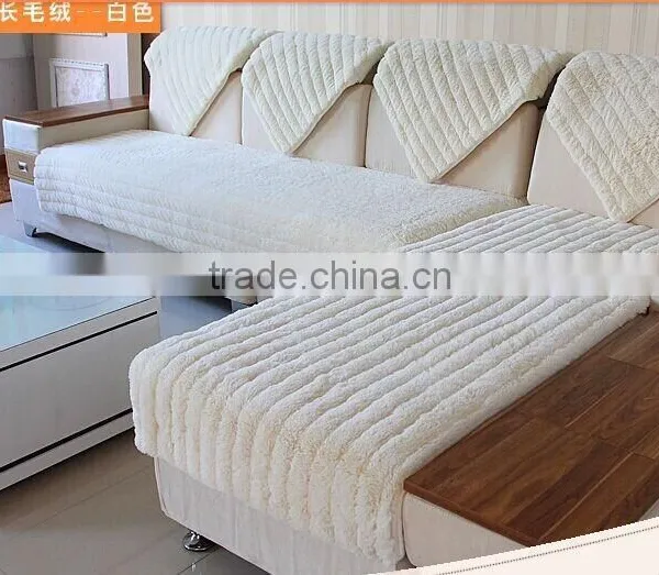 Long Microfleecefabric Sofa Cover photo-6