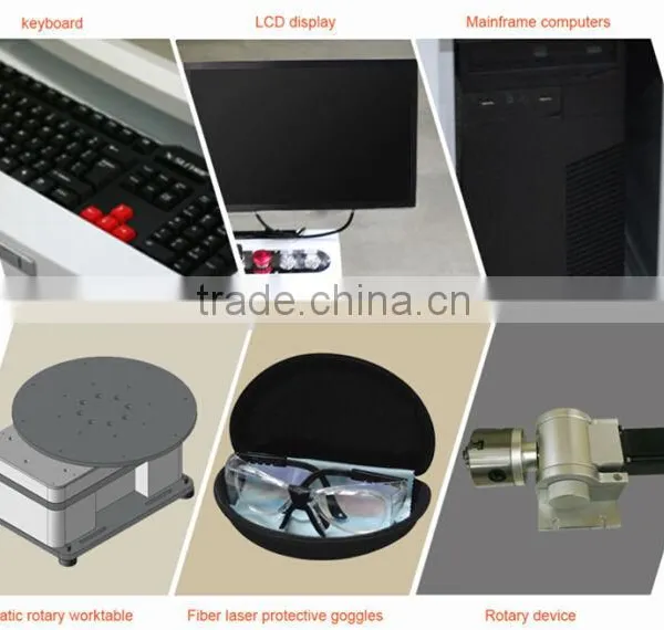 50w Desktop Fiber Laser Marking Machine 2 Years Warranty CE ISO SGS BV TUV FDA photo-3