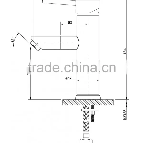 Empolo Small Boutique Sanitary Ware Water Tap 16 1101B photo-2