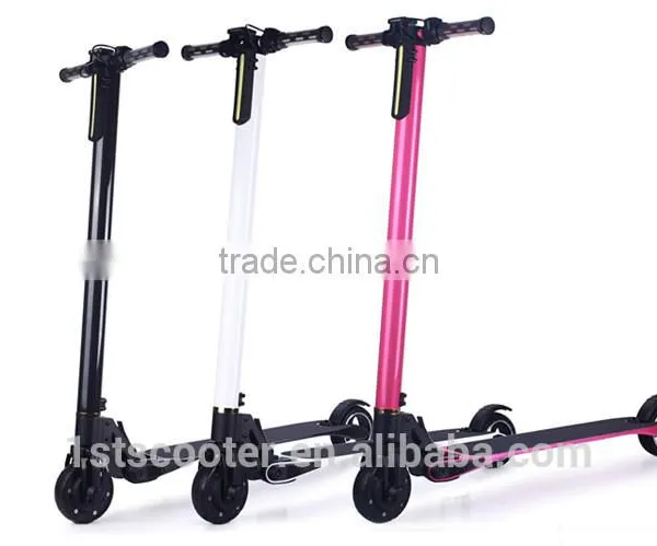 Wholesale Long Distance Road Scooter Carbon Fiber Self Balance Stand Scooter, Led Light 2 Wheel Kick Hoverboard