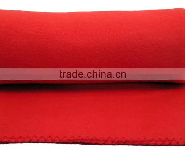 Promotion Printed Polar Fleece Blanket With Embroidered Bear photo-4