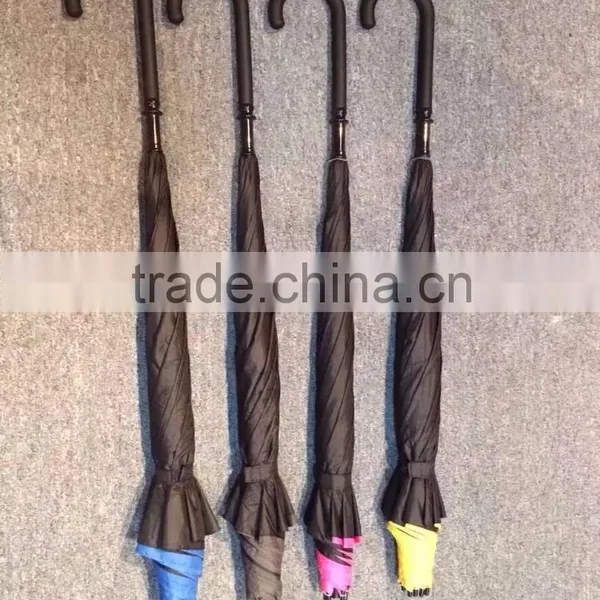 23 Inch New Design Upside Down Magic Inverted Car Umbrella photo-2