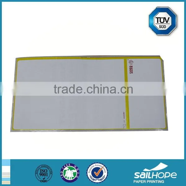 Top Quality Updated Custom Self Adhesive Paper Stickers