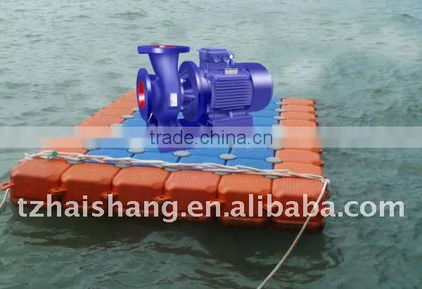 pontoon for pump