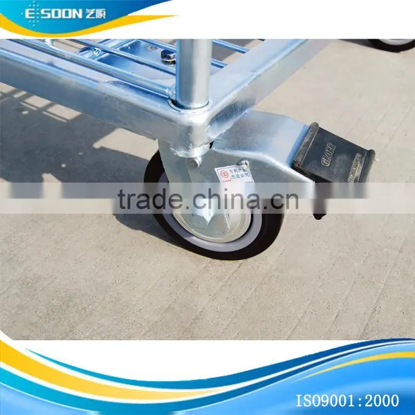 Library Steel Pallet Show Cage Rack Trolley photo-5