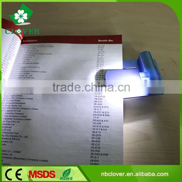 ABS Material With Clip 1 Led Mini Book Reading Light for Promotion photo-3