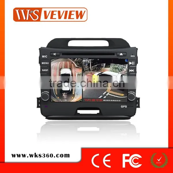 Car DVR HD 720P 360 Degree Car Security Camera VKS-V10 3D AVM photo-4