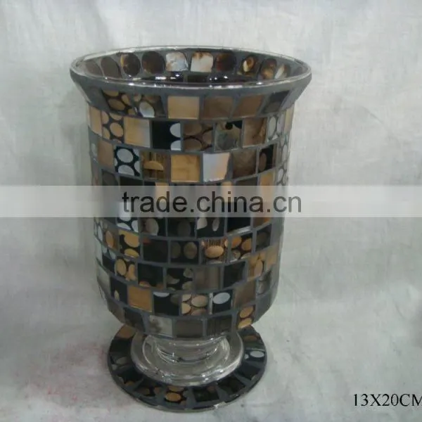 SHELL MOSAIC GLASS DECORATION