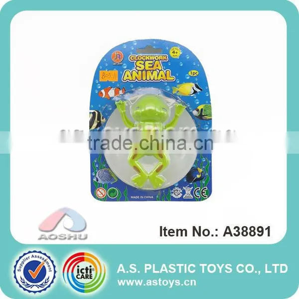 Promotion Wind up Toy Swimming Frog