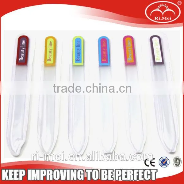 crystal glass nail files wholesale