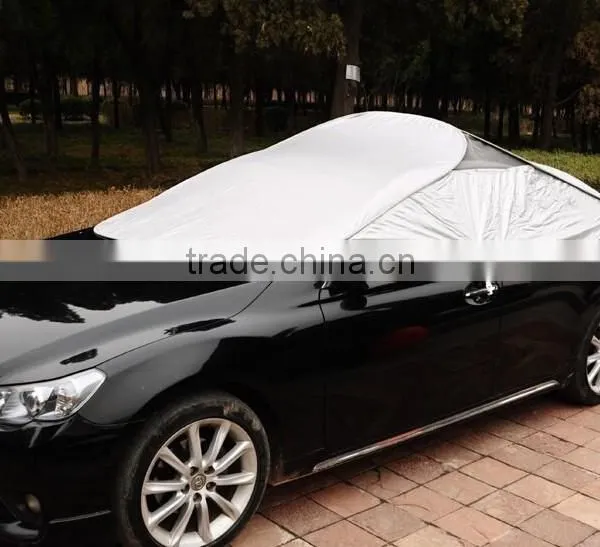 Portable Retractable Car Cover---Rolled up Sun Shade Car Cover photo-3