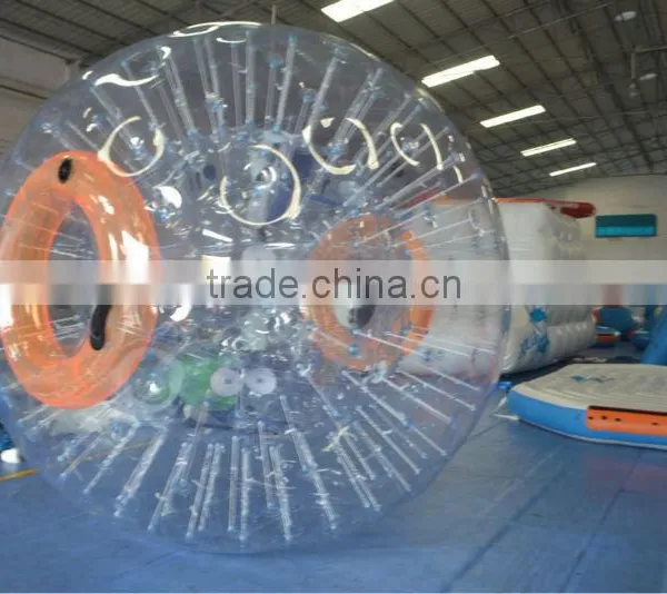 2016 New Products PVC TPU Inflatable Water Costume Roll Inside Ball Suit photo-6