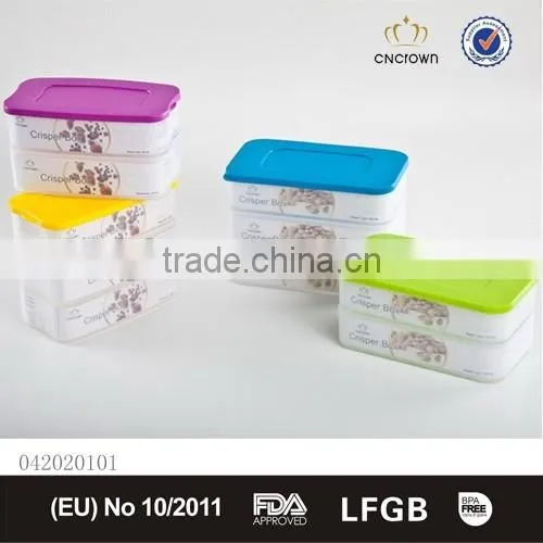Microwave Safe Plastic Food Storage Container Stackable From Xiamen