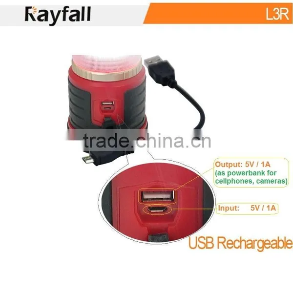 Survival Rechargeable Led Lantern and Power Bank Perfect for Hiking Camping photo-4