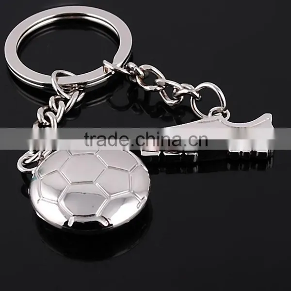 Hot Sport Fans Souvenir Gift Football Soccer Keychain