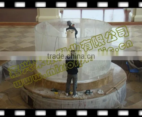 Cylinder Aquarium for Zoo photo-4