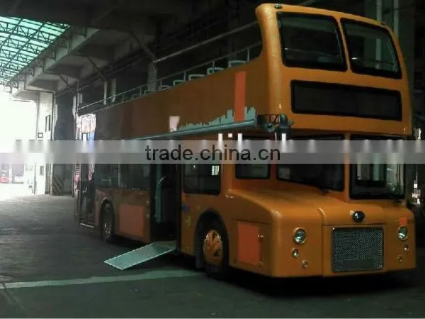 Wheelchair Loading Ramp Used for Sightseeing Buses photo-2