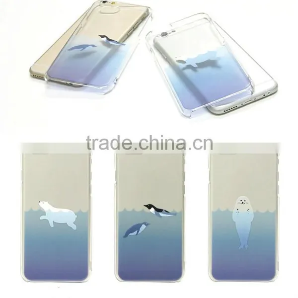 Case Cover for Iphone 6s, Scratch Resistant Phone Case, Sea Phone Case, Polar Bear Phone Case, Penguin Phone Case photo-2