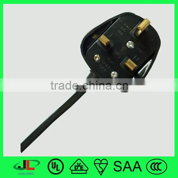 BSI 1363 Approval Rewireable Plug With UK ac Power Cable Wire photo-2
