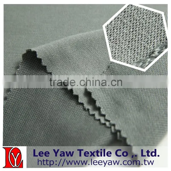 Microfiber Modal Polyester Side by Side 4 Way Stretch Pique Fabric With Face Burn Clean and Wicking photo-4
