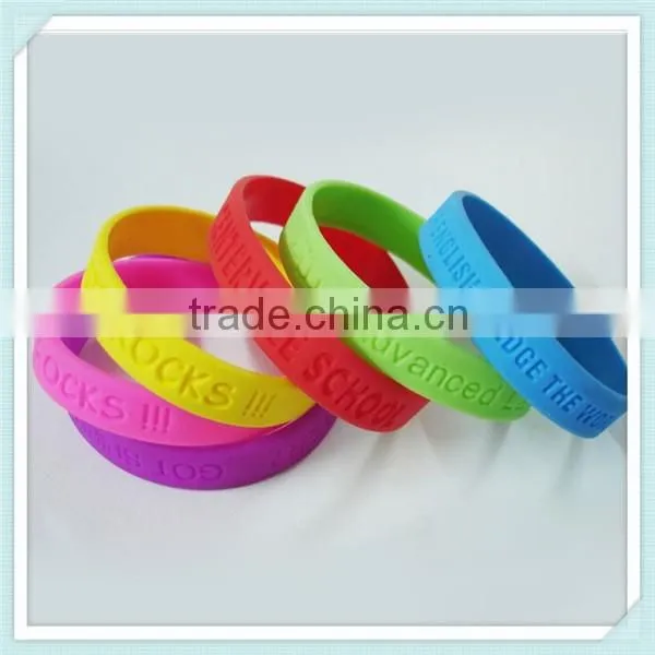 Cheap Silicone Sport Bracelet, Custom Fashion Sport Wristband photo-5