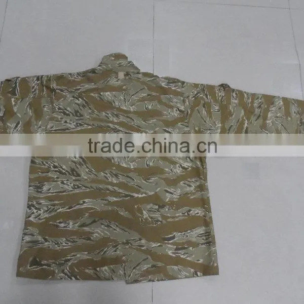 Custom Cotton Polyester Twill Khaki Camouflage Lybra Army ACU Uniform Clothing photo-2